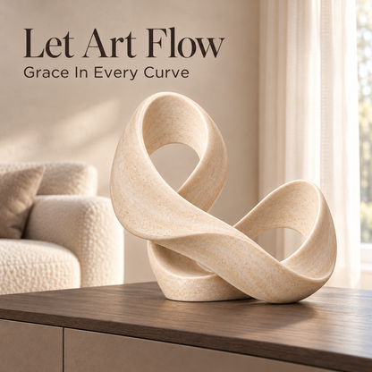 Ribbon Reverie Abstract Sculpture