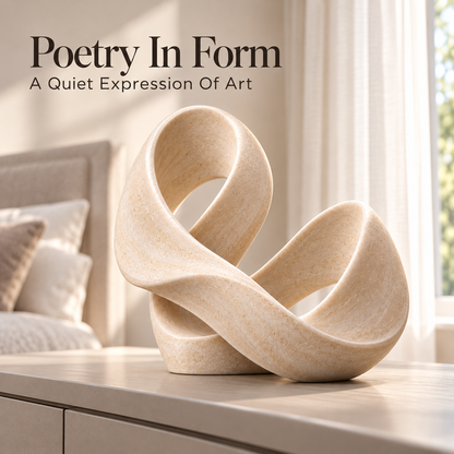 Ribbon Reverie Abstract Sculpture