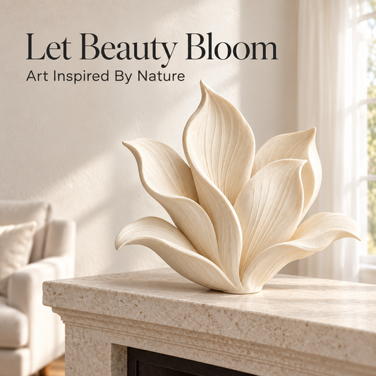 Petal Poise Floral Sculpture