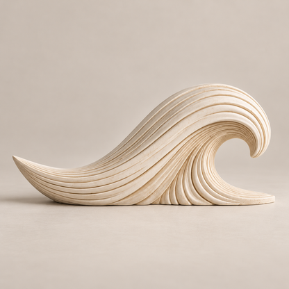 Tidal Crest Wave Sculpture