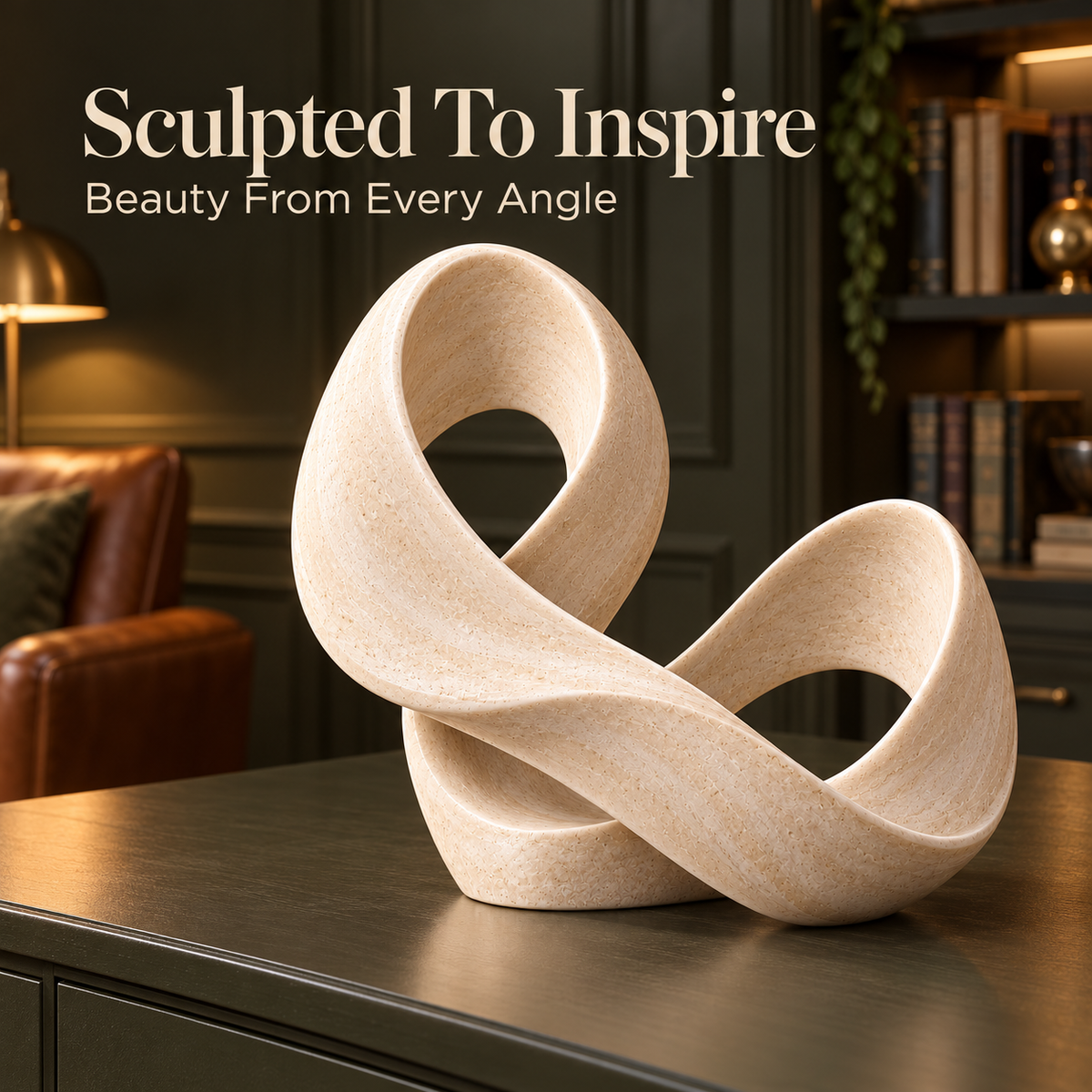 Ribbon Reverie Abstract Sculpture